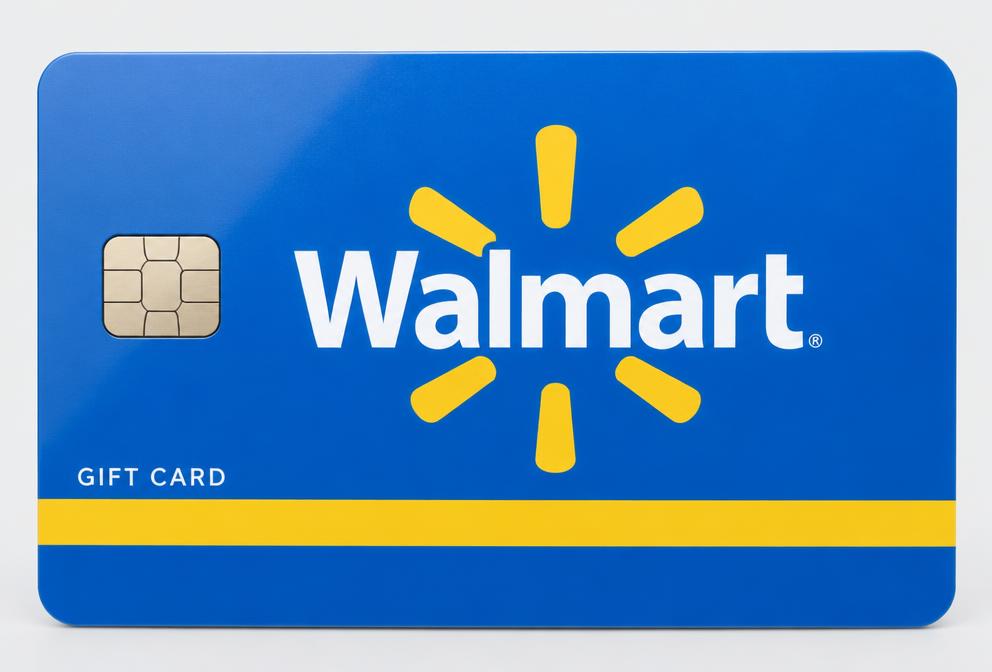 Walmart Gift Card — illustrative card design